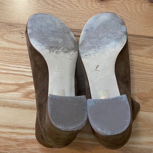 J crew suede chestnut ankle boots - Picture 5 of 6